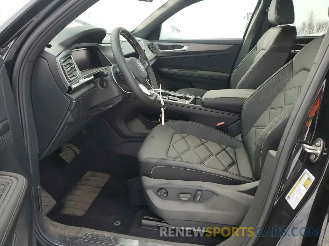 7 fotografías del automóvil dañado 1V2HE2CA1RC243797 VOLKSWAGEN ATLAS 2024