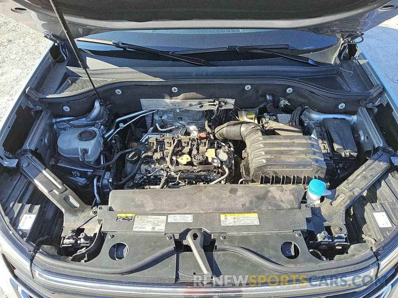 11 fotografías del automóvil dañado 1V2HE2CA3RC219047 VOLKSWAGEN ATLAS 2024