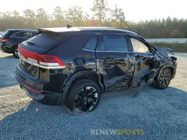 3 fotografías del automóvil dañado 1V2HE2CAXRC231664 VOLKSWAGEN ATLAS 2024