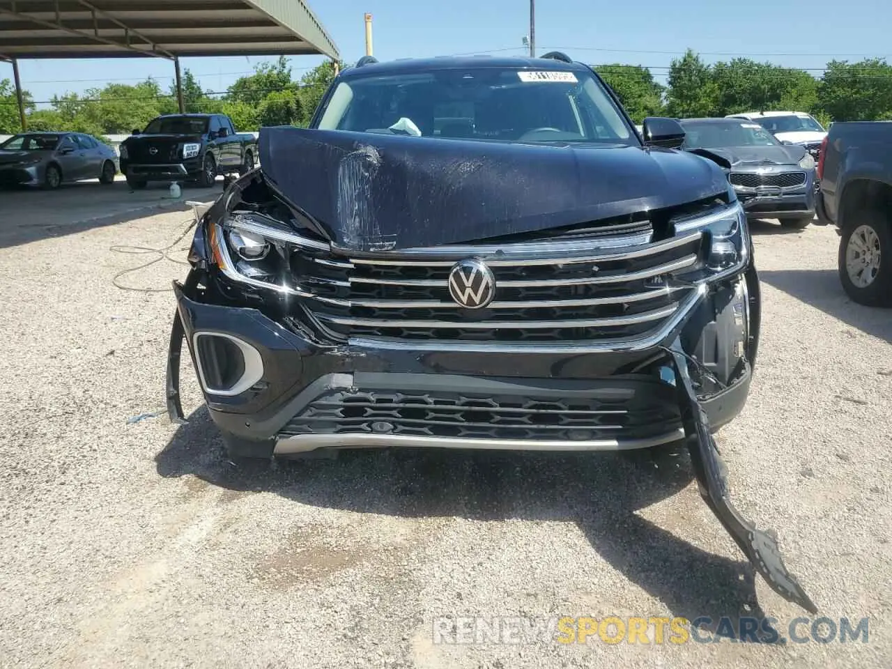 5 fotografías del automóvil dañado 1V2HR2CA1RC565781 VOLKSWAGEN ATLAS 2024