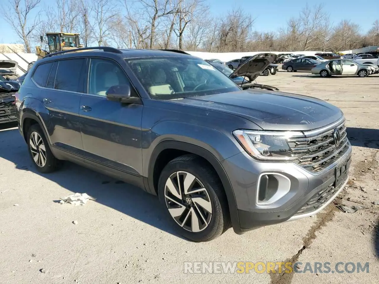 4 fotografías del automóvil dañado 1V2HR2CA5RC602976 VOLKSWAGEN ATLAS 2024