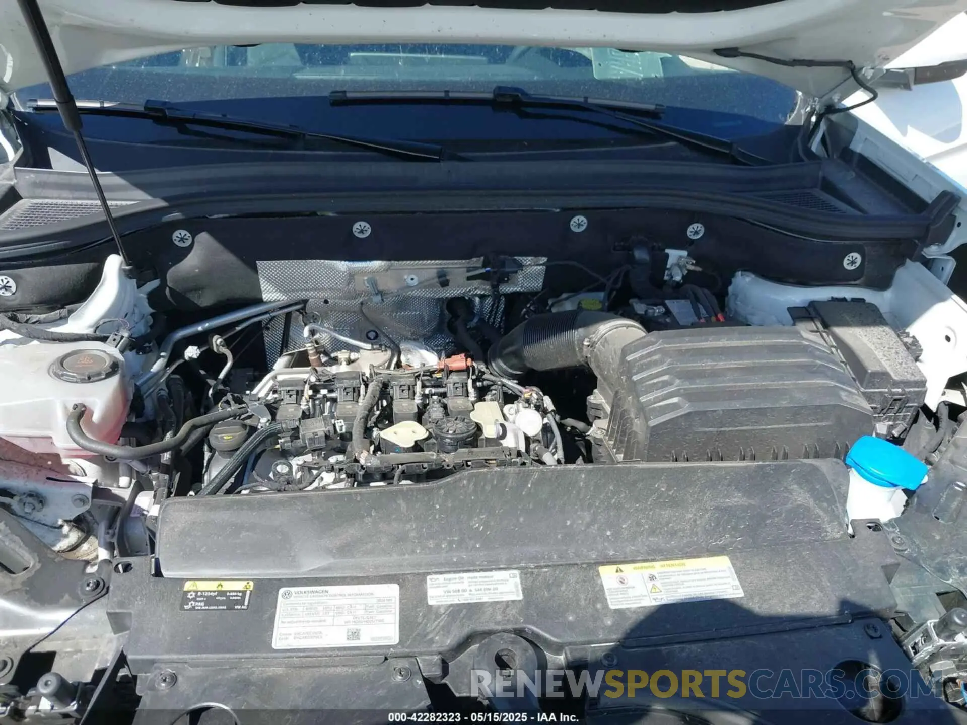 10 fotografías del automóvil dañado 1V2HR2CA8RC580455 VOLKSWAGEN ATLAS 2024