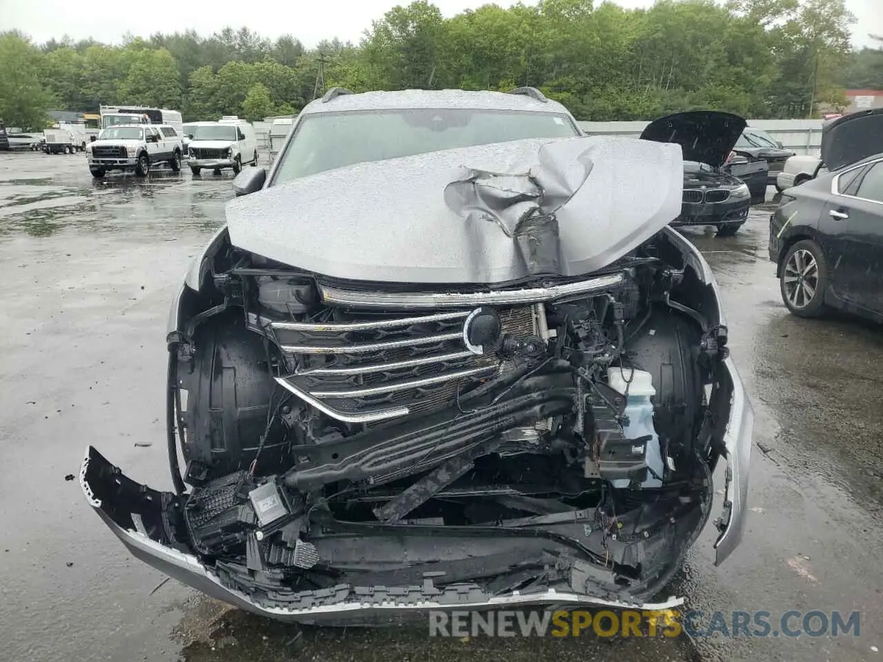 5 fotografías del automóvil dañado 1V2HR2CAXRC525442 VOLKSWAGEN ATLAS 2024