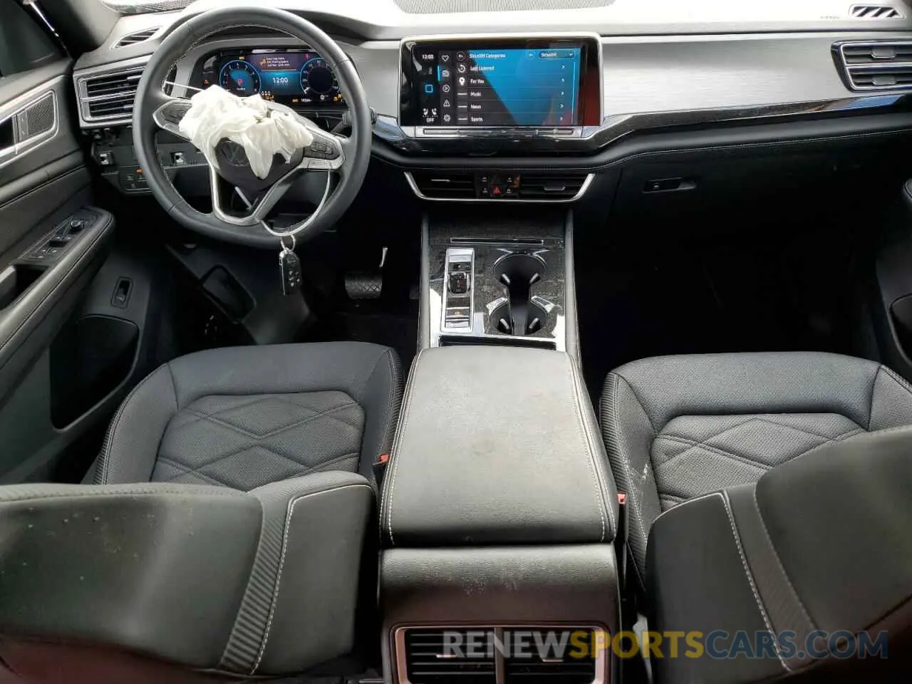 8 fotografías del automóvil dañado 1V2JE2CA5RC200727 VOLKSWAGEN ATLAS 2024