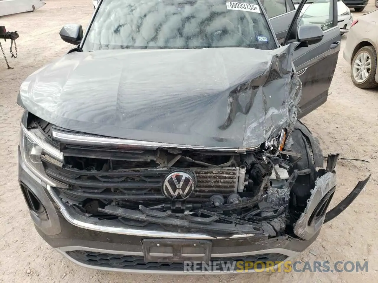 12 fotografías del automóvil dañado 1V2JE2CA9RC218003 VOLKSWAGEN ATLAS 2024