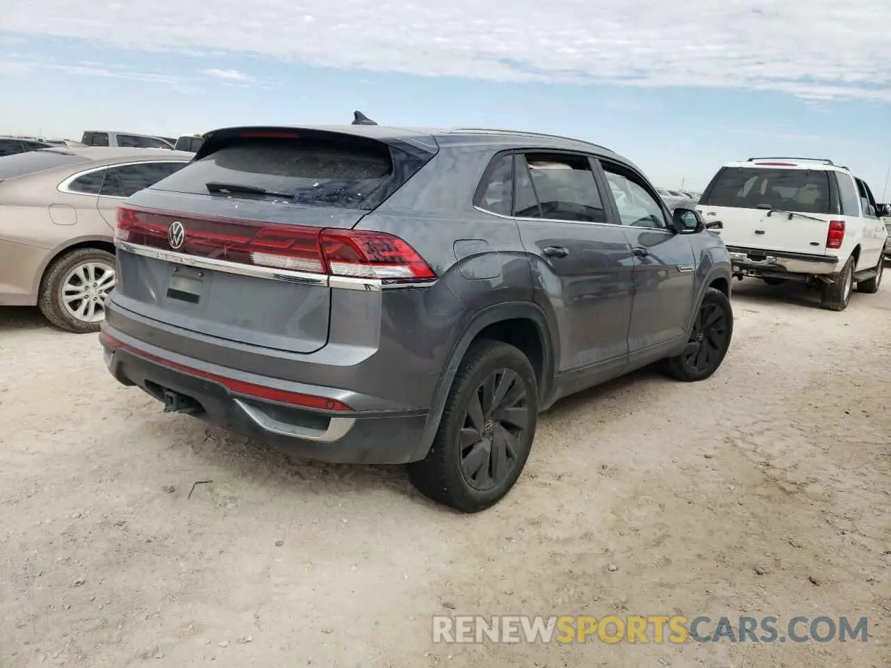 3 fotografías del automóvil dañado 1V2JE2CA9RC218003 VOLKSWAGEN ATLAS 2024
