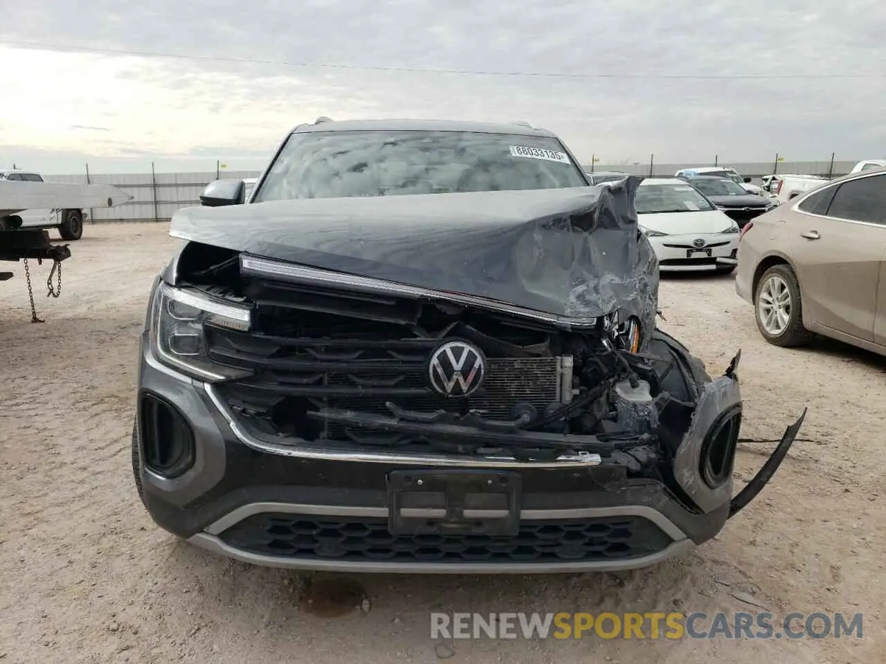 5 fotografías del automóvil dañado 1V2JE2CA9RC218003 VOLKSWAGEN ATLAS 2024