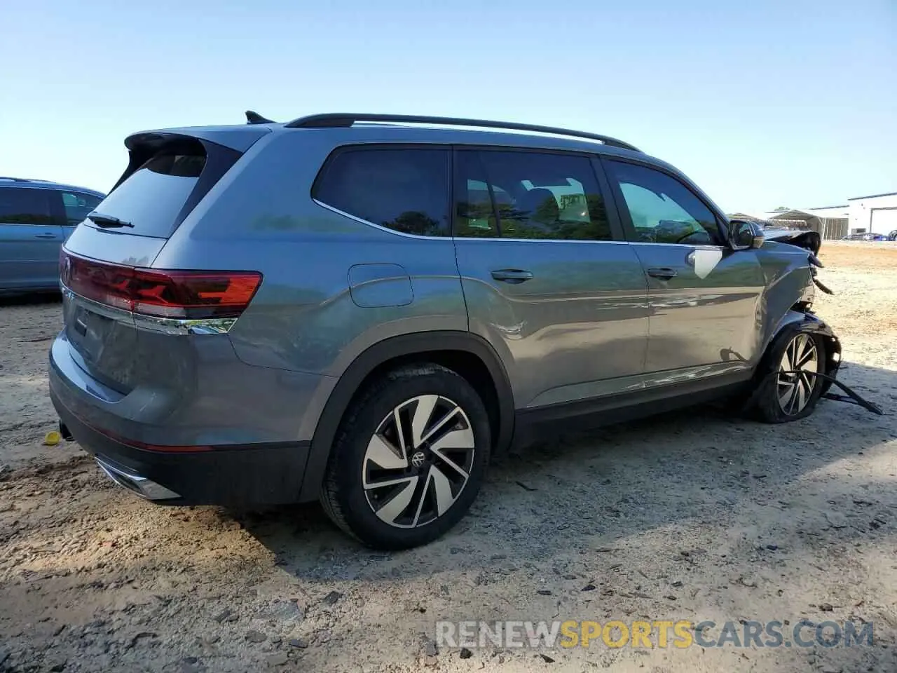 3 fotografías del automóvil dañado 1V2JR2CA1RC598507 VOLKSWAGEN ATLAS 2024