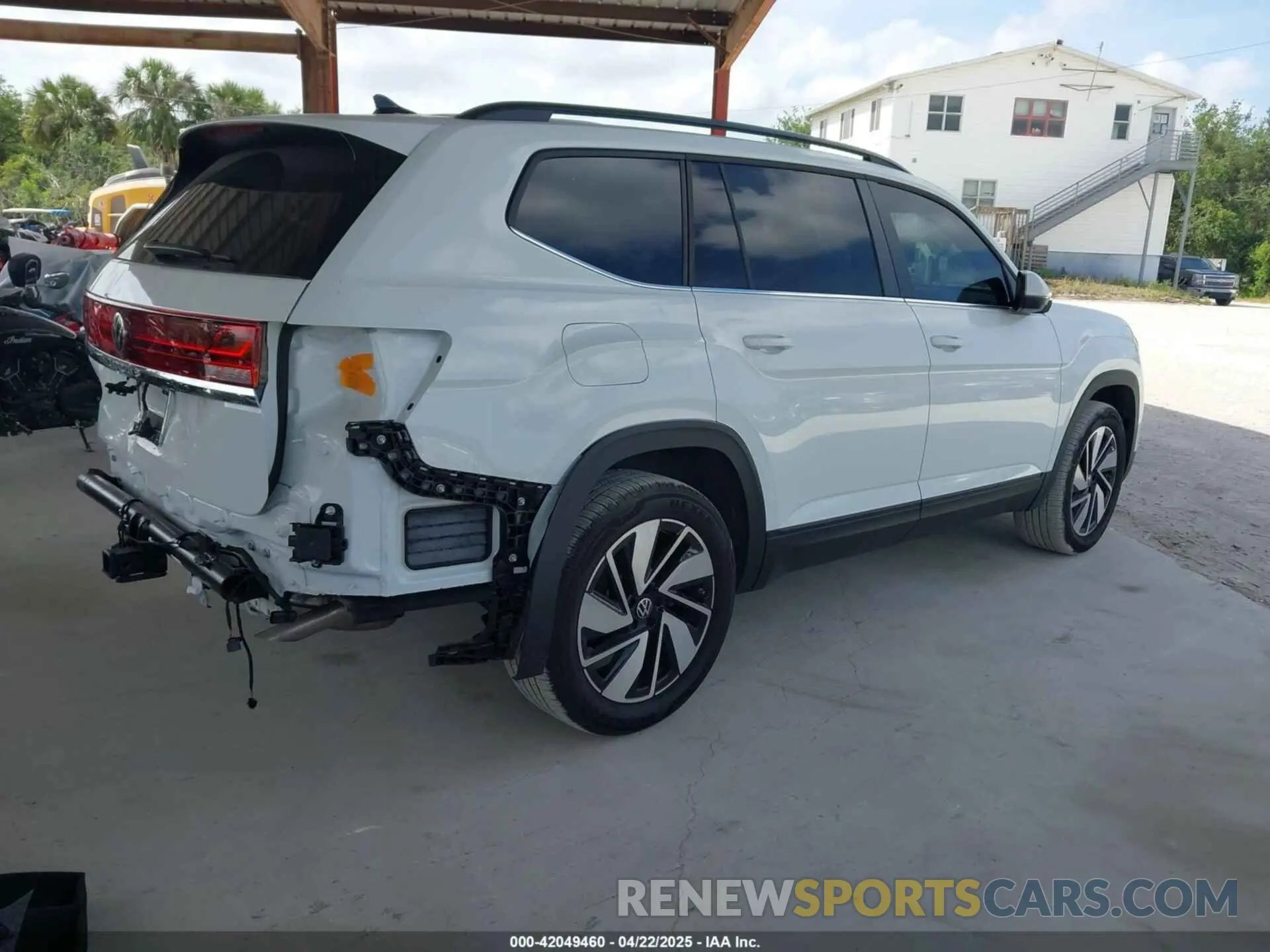 4 fotografías del automóvil dañado 1V2JR2CA1RC616729 VOLKSWAGEN ATLAS 2024