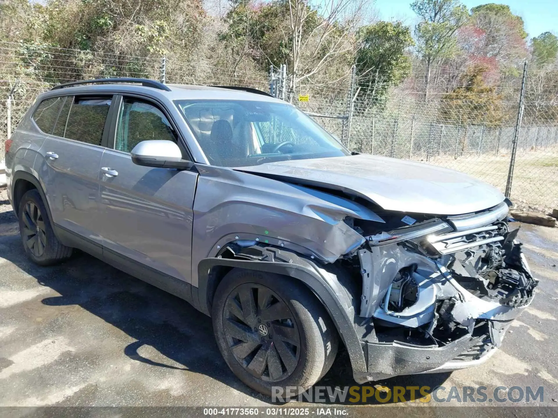 1 fotografías del automóvil dañado 1V2JR2CA2RC518633 VOLKSWAGEN ATLAS 2024