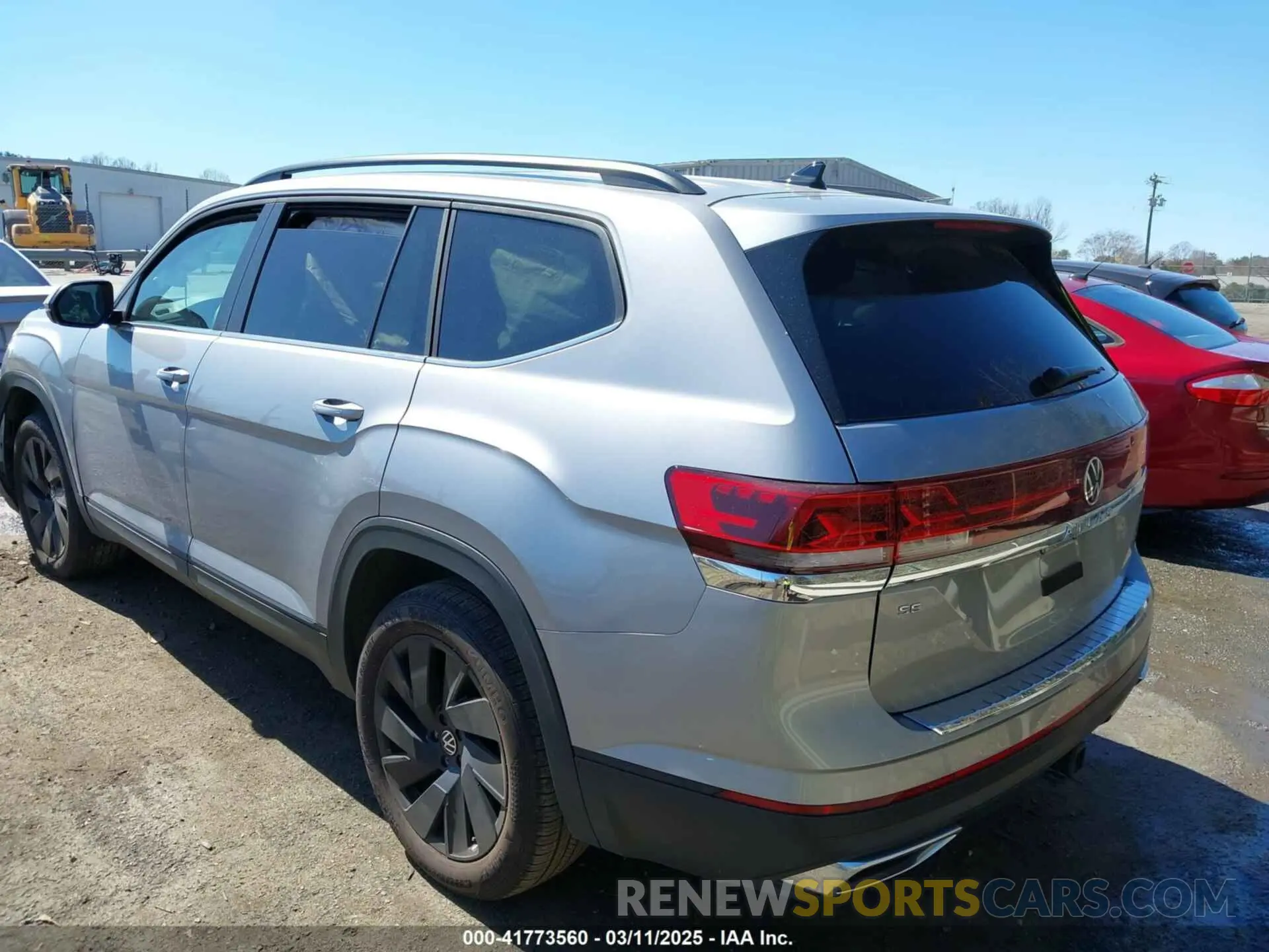 3 fotografías del automóvil dañado 1V2JR2CA2RC518633 VOLKSWAGEN ATLAS 2024