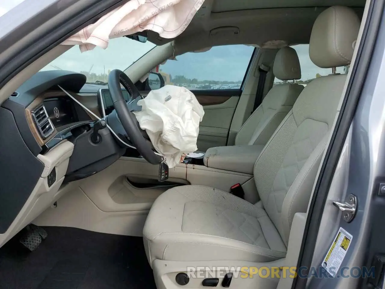 7 fotografías del automóvil dañado 1V2JR2CA3RC575598 VOLKSWAGEN ATLAS 2024