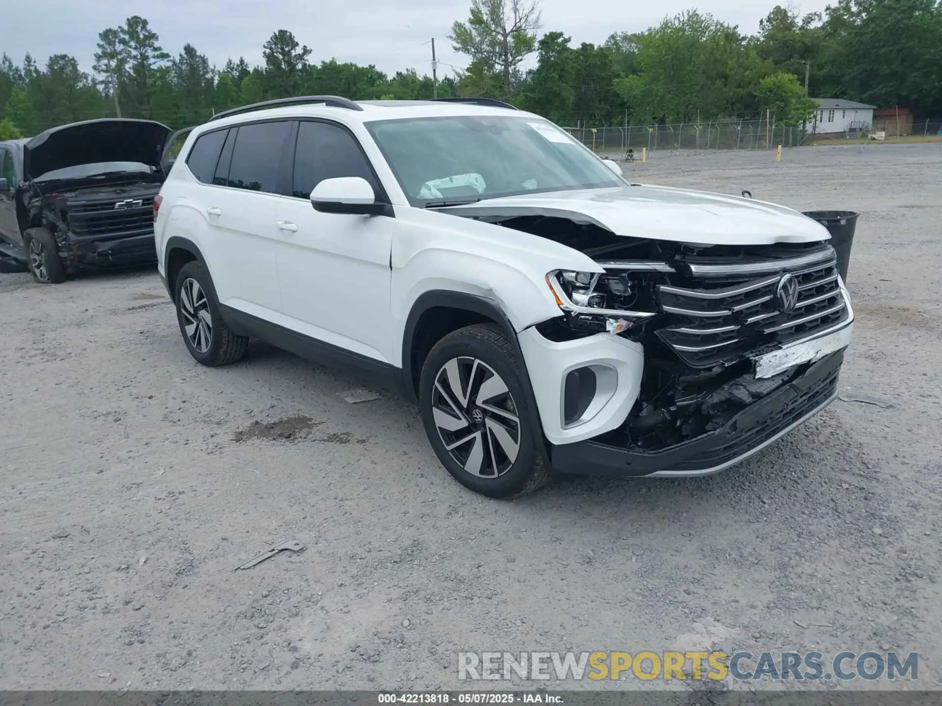 1 fotografías del automóvil dañado 1V2JR2CA3RC614867 VOLKSWAGEN ATLAS 2024