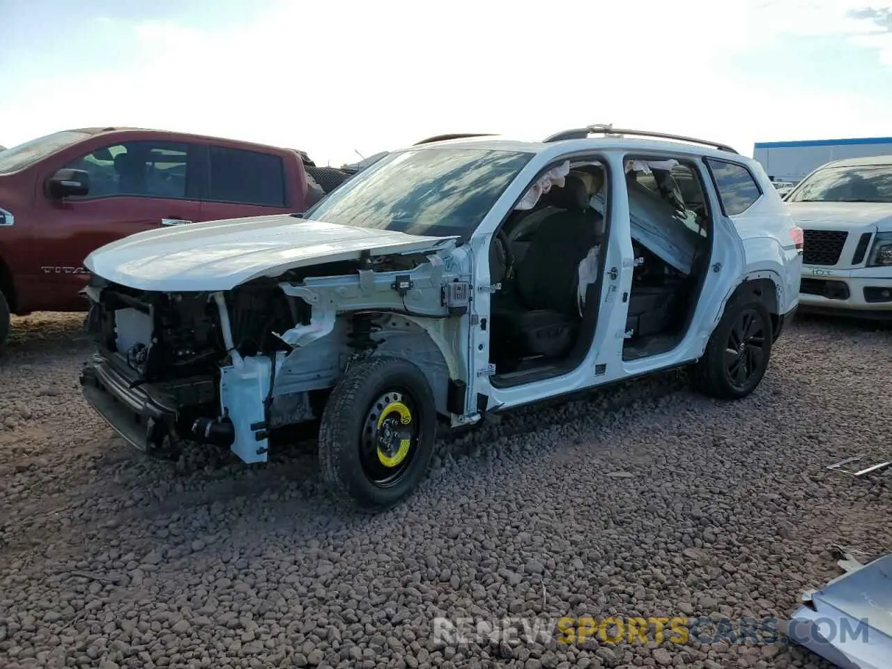1 fotografías del automóvil dañado 1V2JR2CA8RC606442 VOLKSWAGEN ATLAS 2024