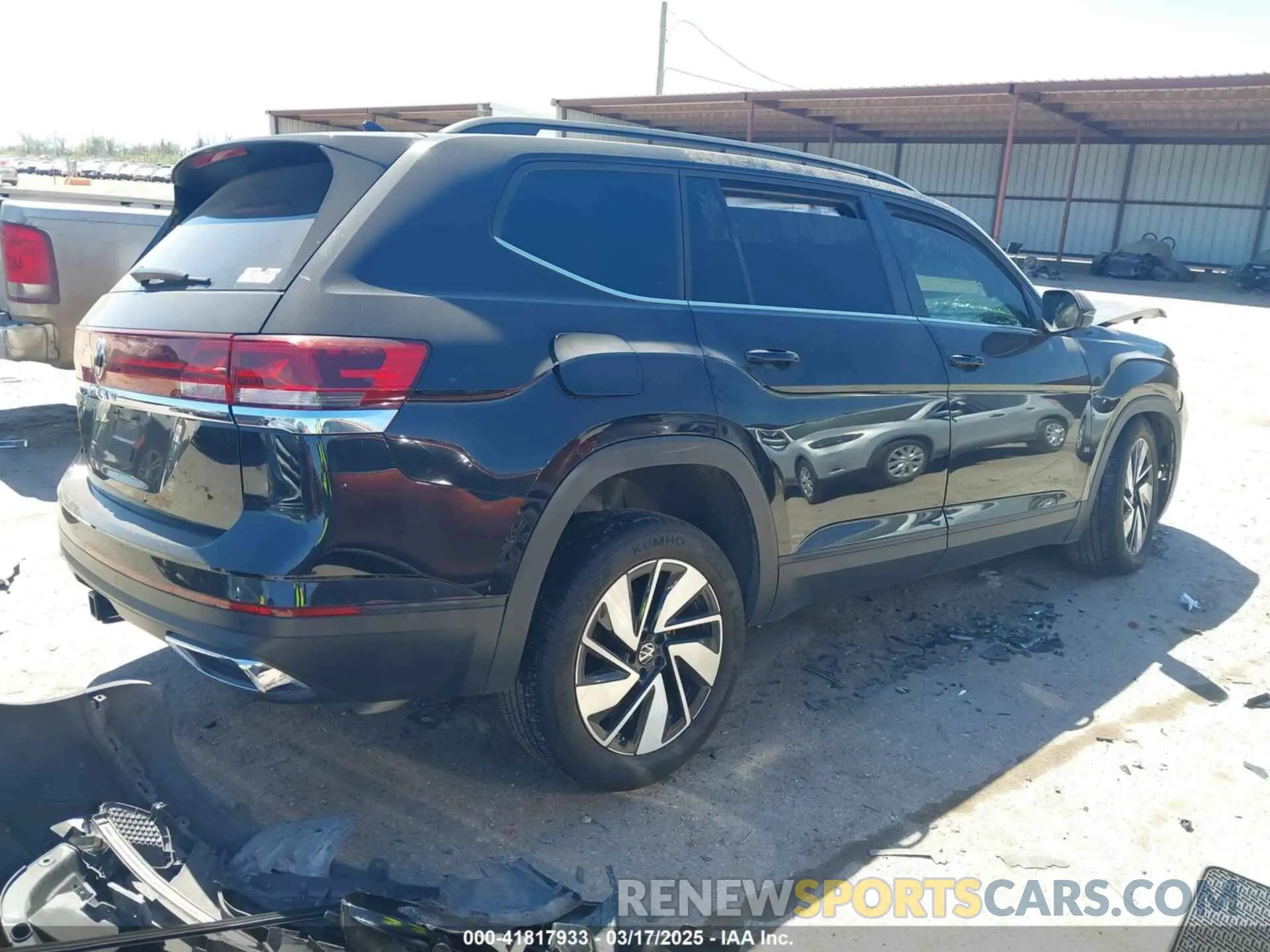 4 fotografías del automóvil dañado 1V2JR2CA9RC591577 VOLKSWAGEN ATLAS 2024