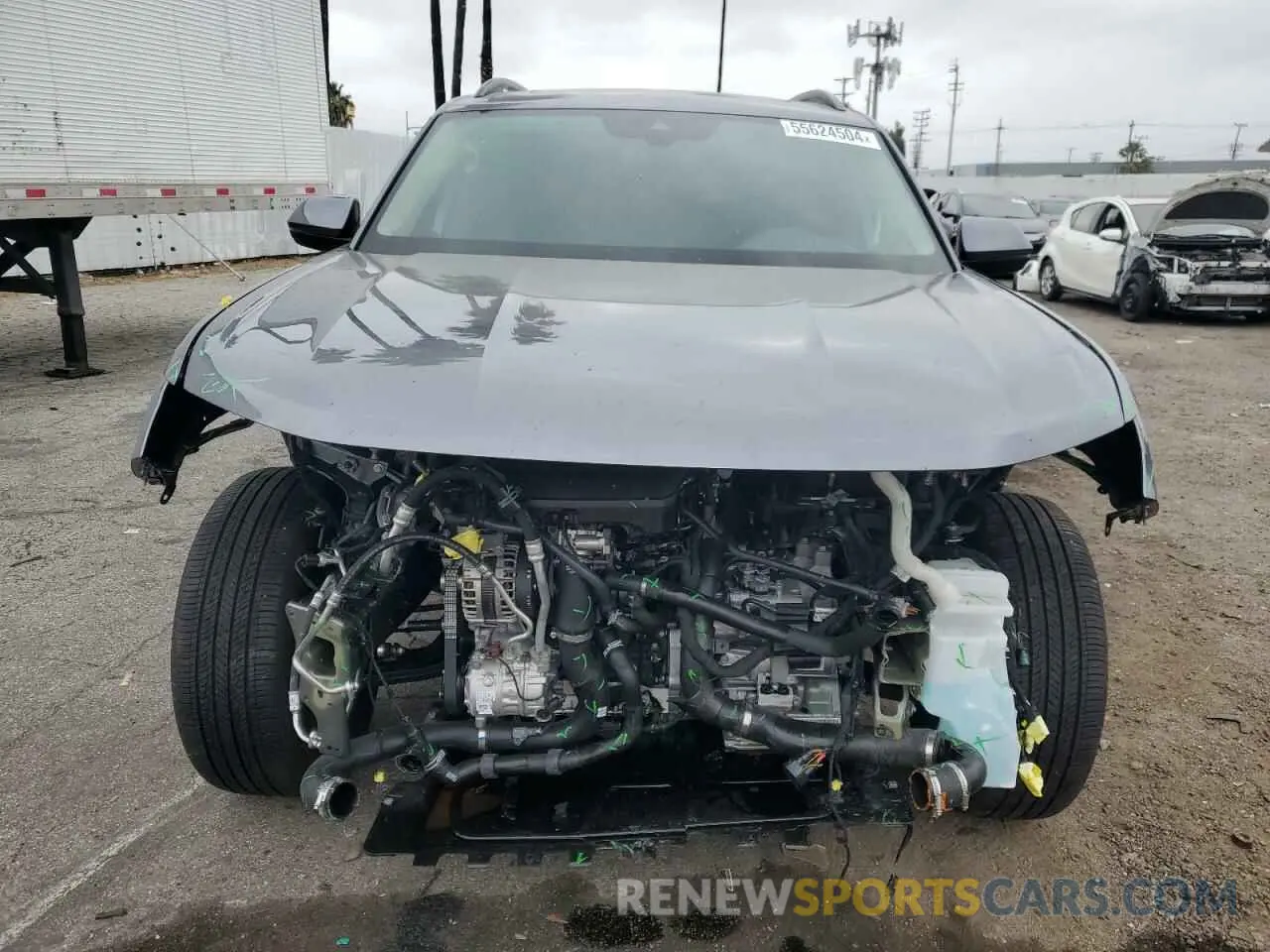 5 fotografías del automóvil dañado 1V2JR2CAXRC519125 VOLKSWAGEN ATLAS 2024