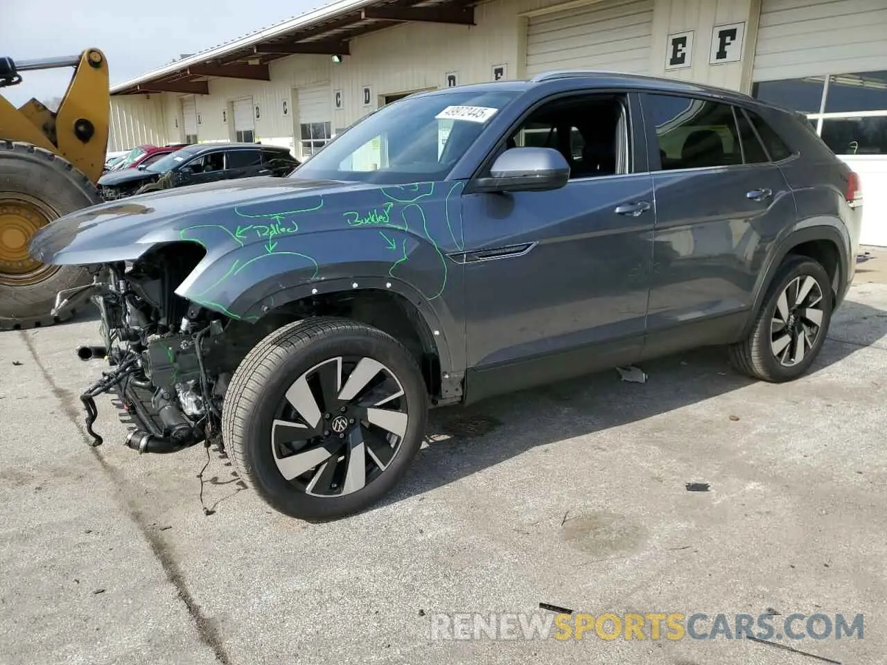 1 fotografías del automóvil dañado 1V2KE2CA1RC255860 VOLKSWAGEN ATLAS 2024