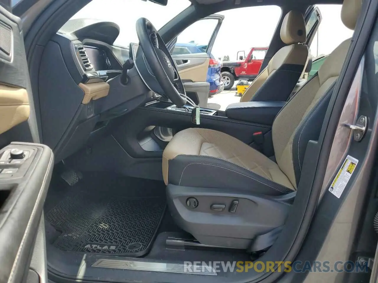 7 fotografías del automóvil dañado 1V2KE2CA3RC215845 VOLKSWAGEN ATLAS 2024