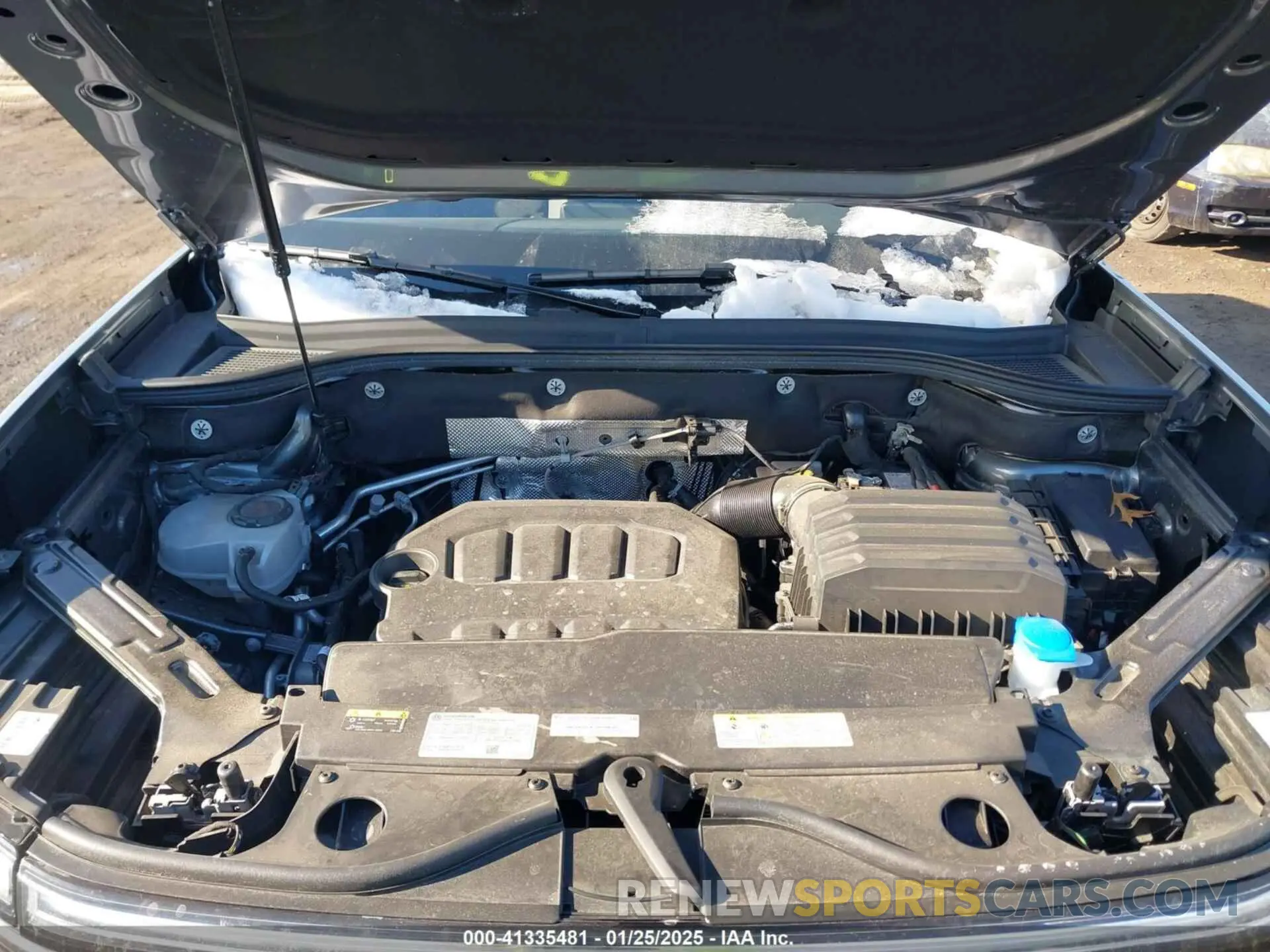 10 fotografías del automóvil dañado 1V2KR2CA5RC532014 VOLKSWAGEN ATLAS 2024