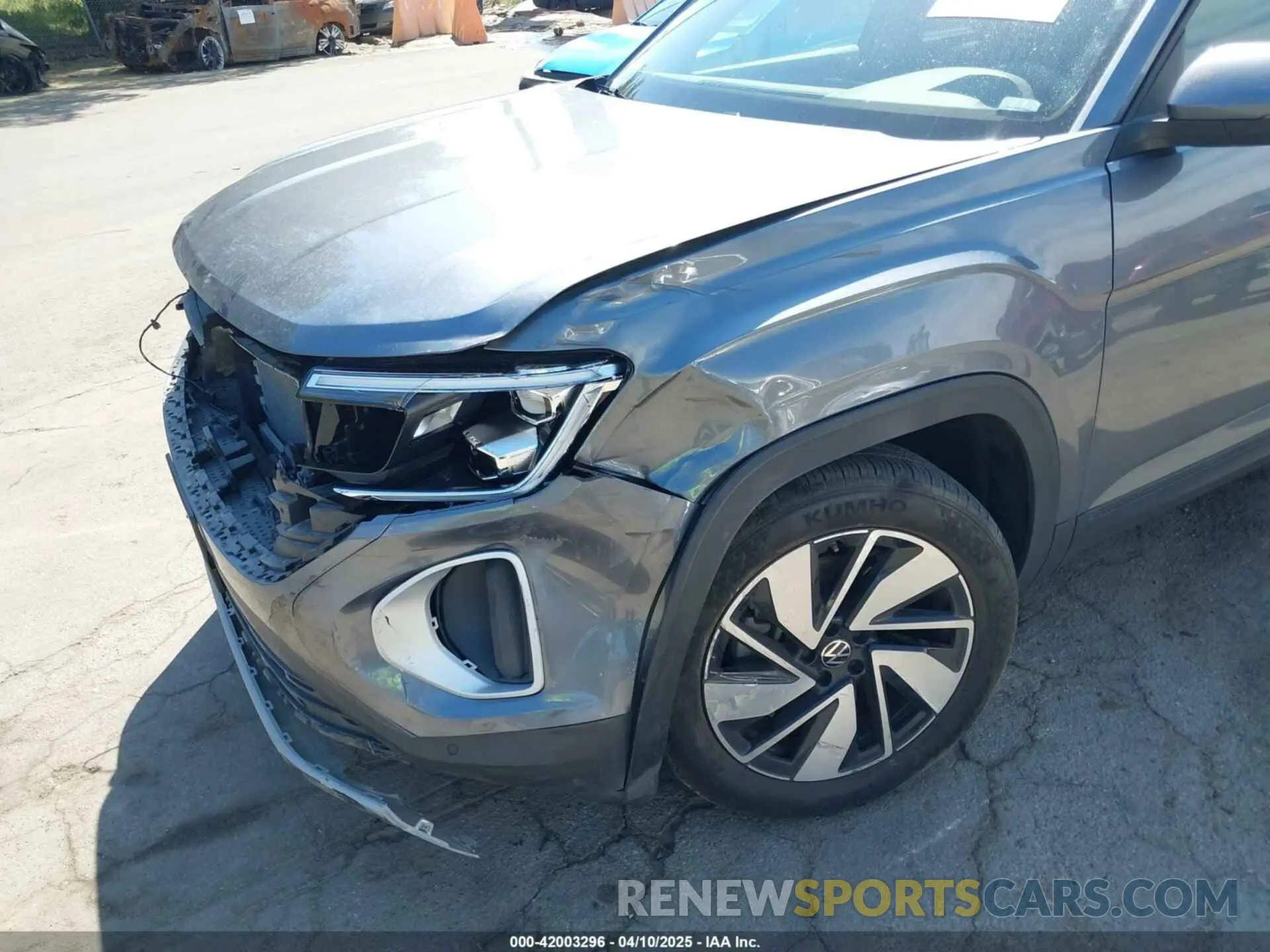 6 fotografías del automóvil dañado 1V2KR2CAXRC502457 VOLKSWAGEN ATLAS 2024