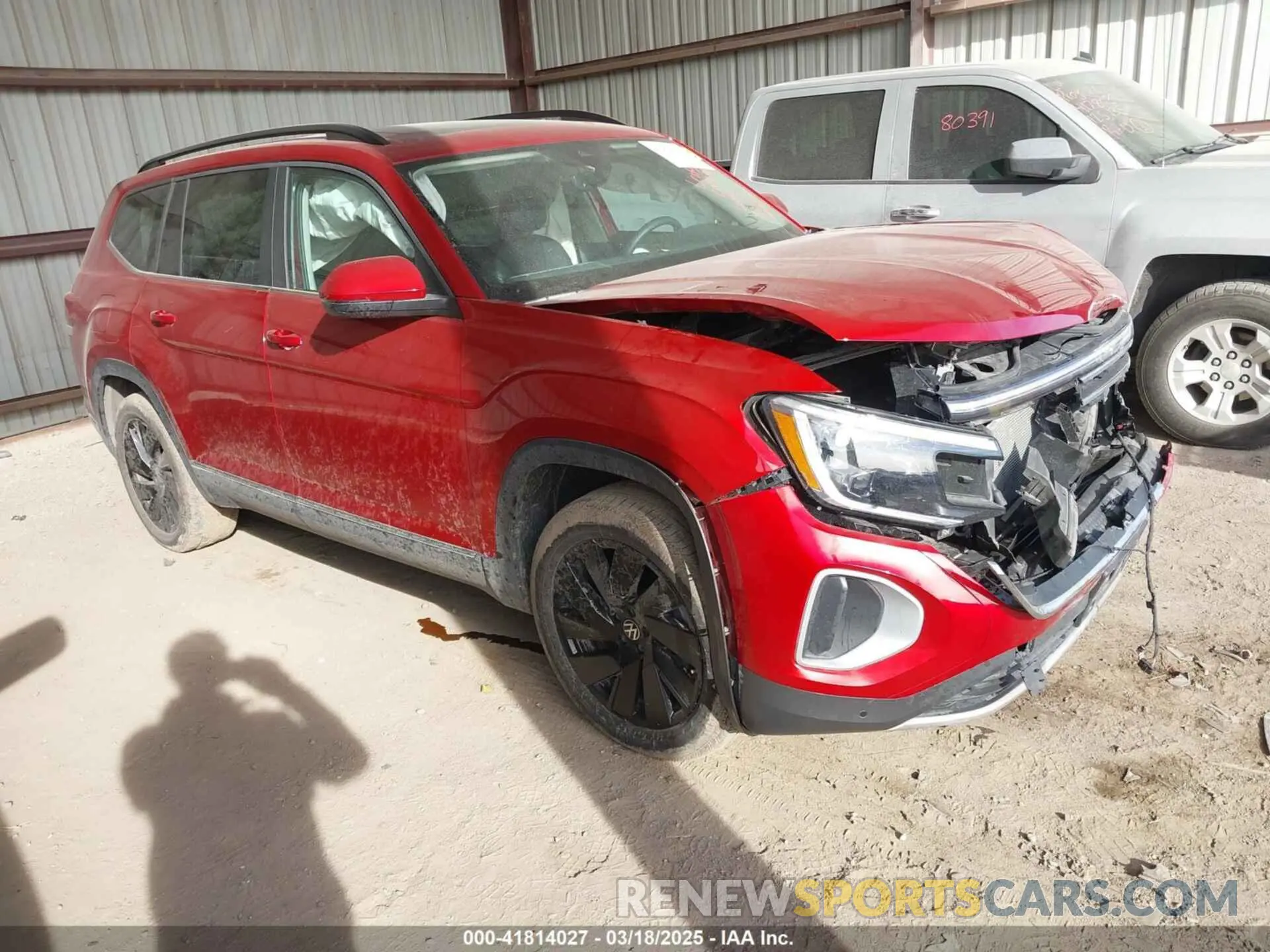 1 fotografías del automóvil dañado 1V2KR2CAXRC549178 VOLKSWAGEN ATLAS 2024