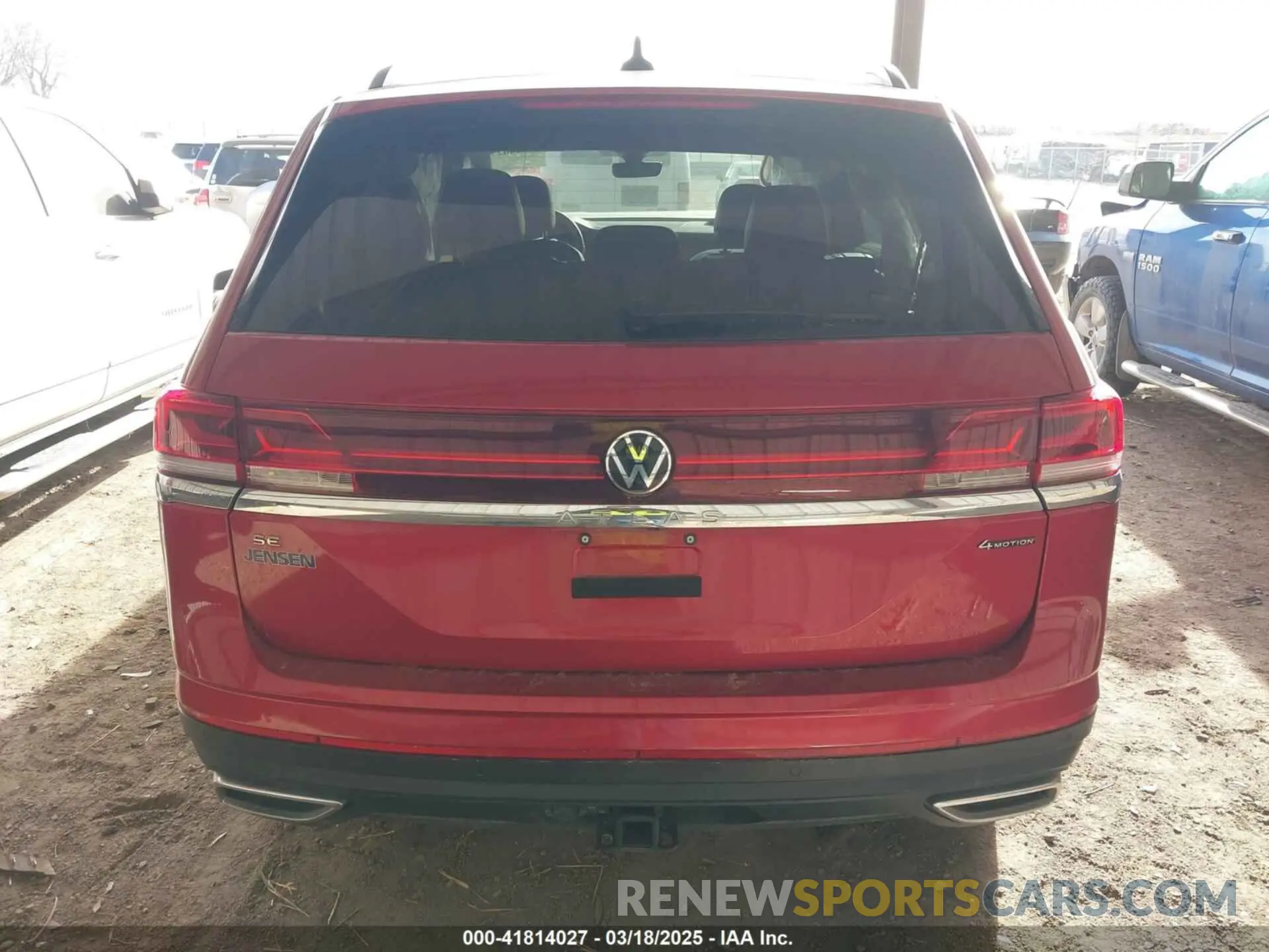16 fotografías del automóvil dañado 1V2KR2CAXRC549178 VOLKSWAGEN ATLAS 2024
