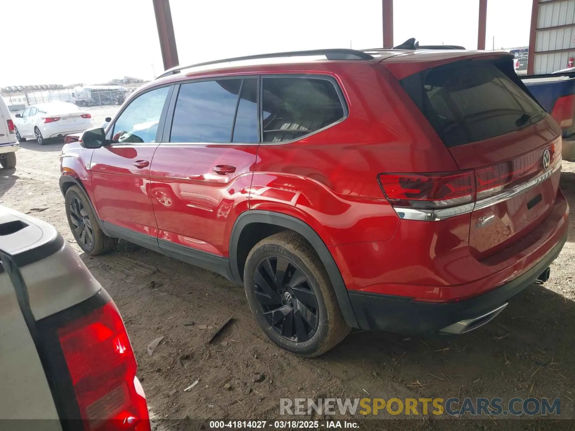 3 fotografías del automóvil dañado 1V2KR2CAXRC549178 VOLKSWAGEN ATLAS 2024