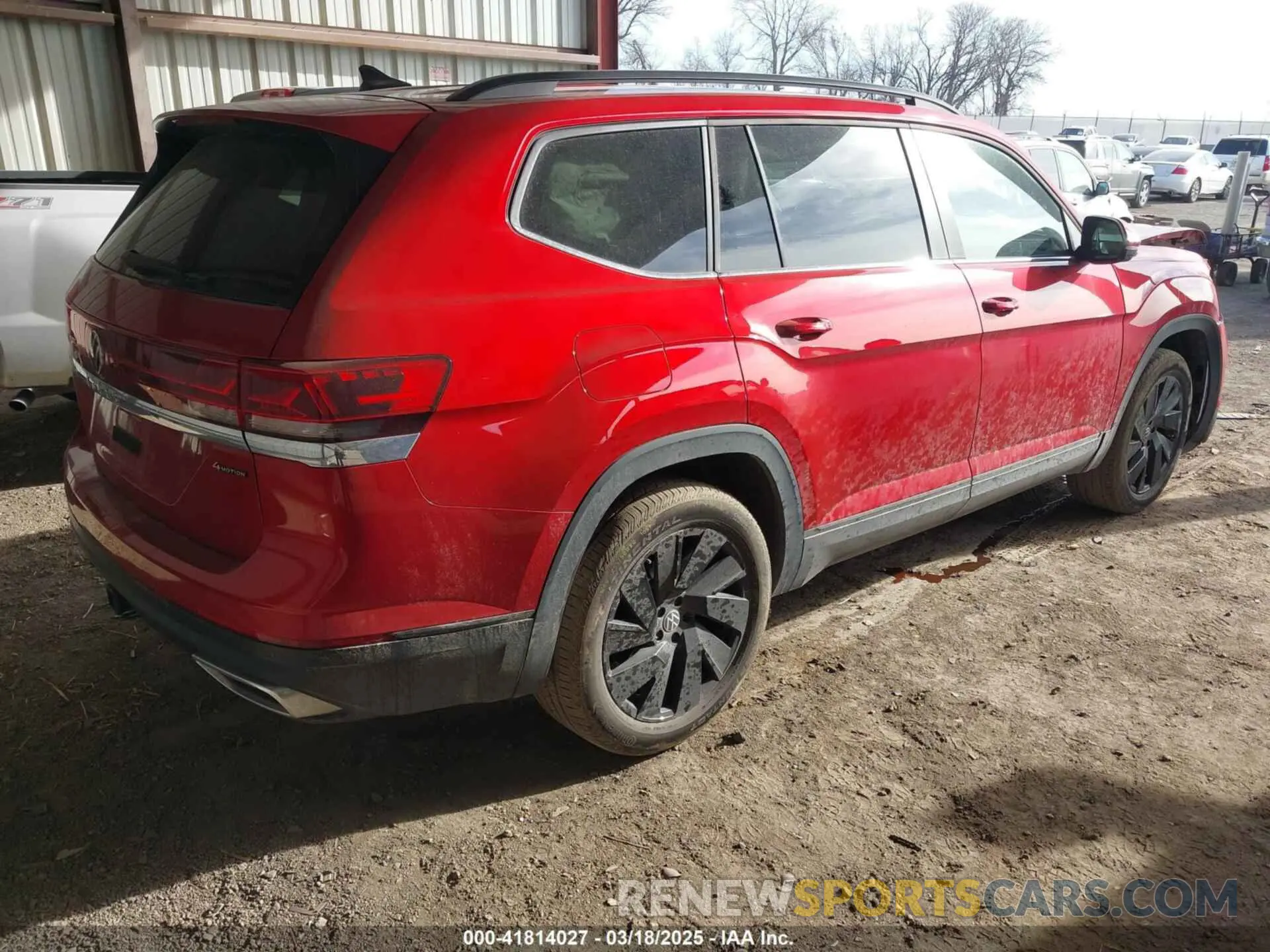 4 fotografías del automóvil dañado 1V2KR2CAXRC549178 VOLKSWAGEN ATLAS 2024
