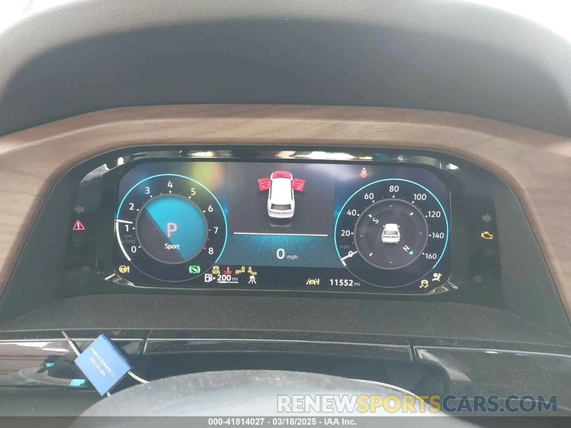 7 fotografías del automóvil dañado 1V2KR2CAXRC549178 VOLKSWAGEN ATLAS 2024