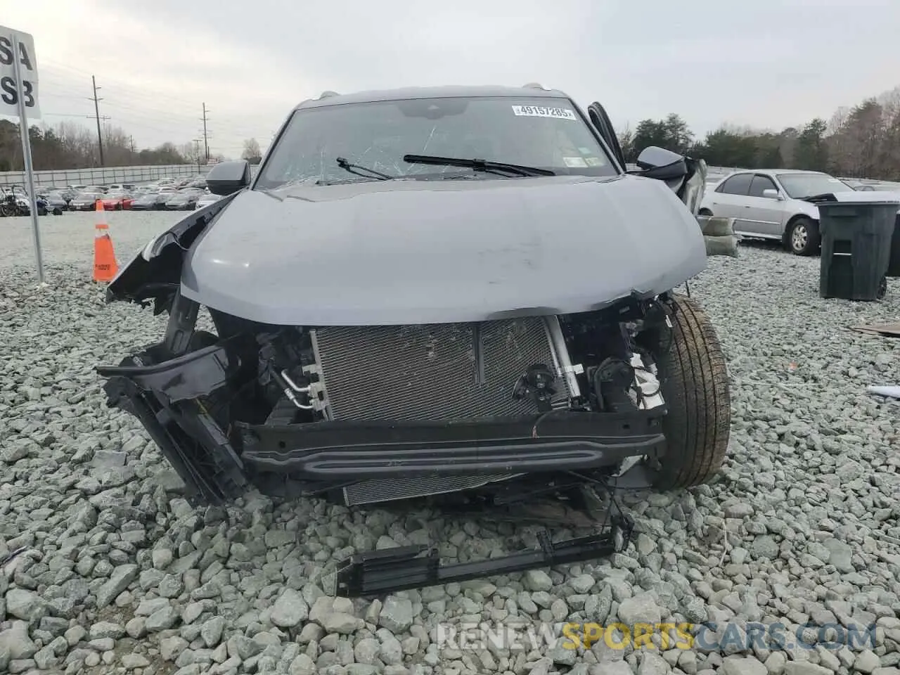 5 fotografías del automóvil dañado 1V2LE2CA2RC203724 VOLKSWAGEN ATLAS 2024