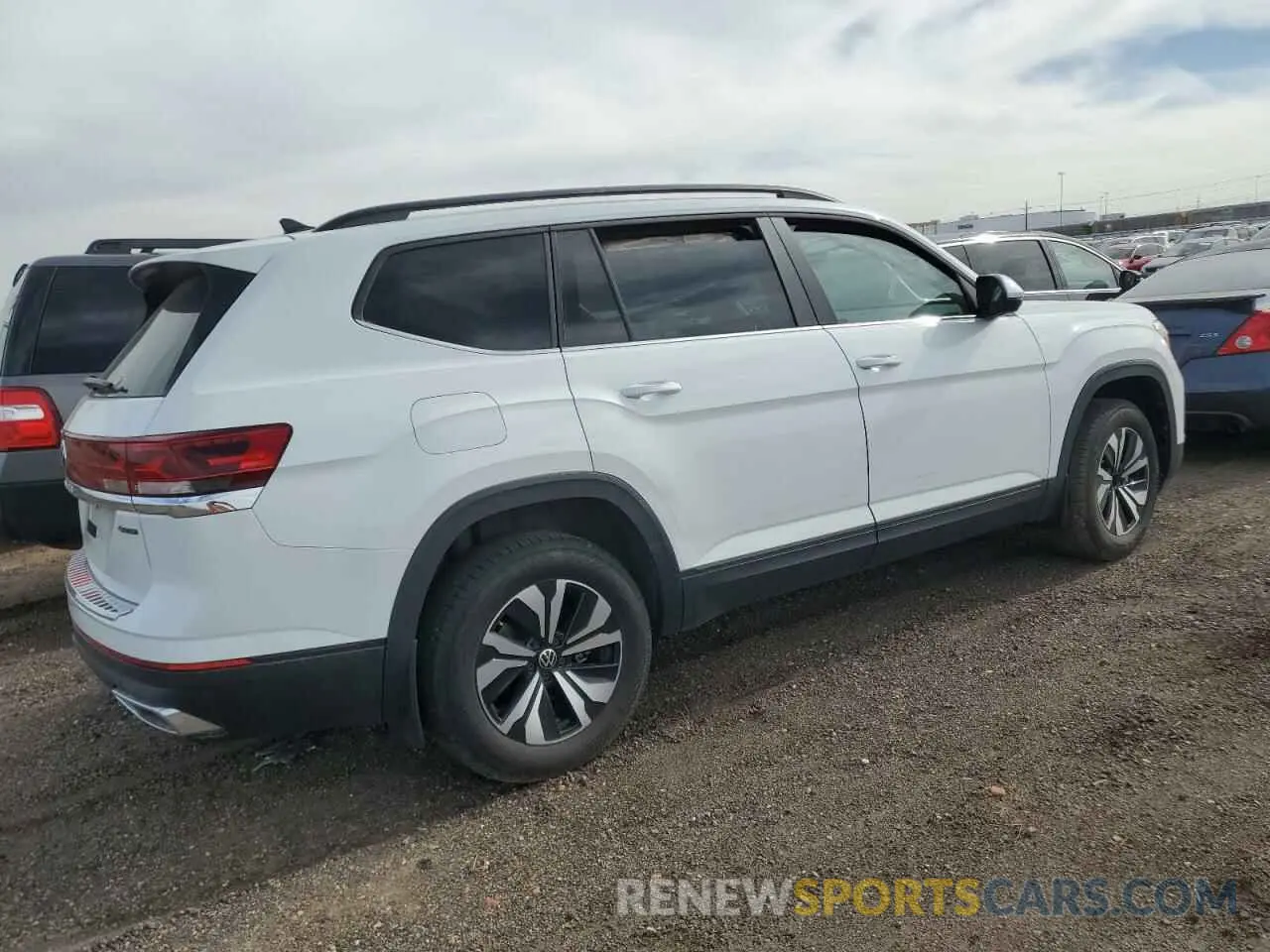 3 fotografías del automóvil dañado 1V2LR2CA2RC509410 VOLKSWAGEN ATLAS 2024