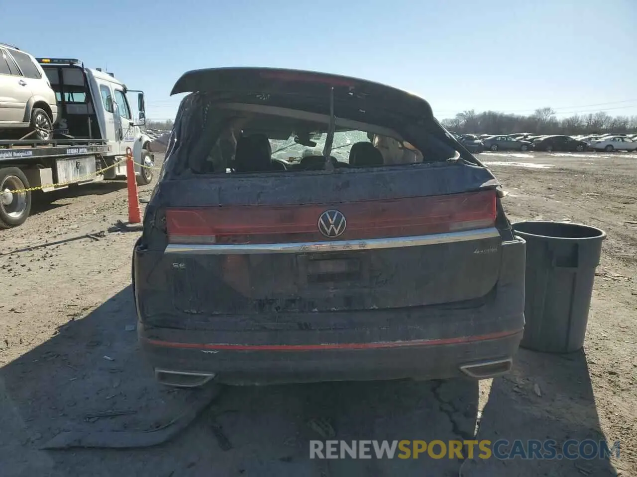 6 fotografías del automóvil dañado 1V2LR2CA8RC515082 VOLKSWAGEN ATLAS 2024