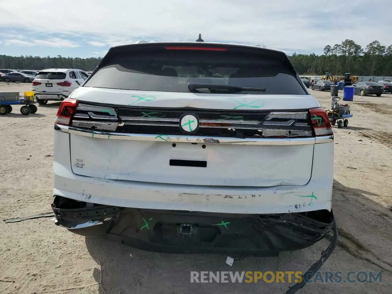 6 fotografías del automóvil dañado 1V2WE2CA3RC226832 VOLKSWAGEN ATLAS 2024