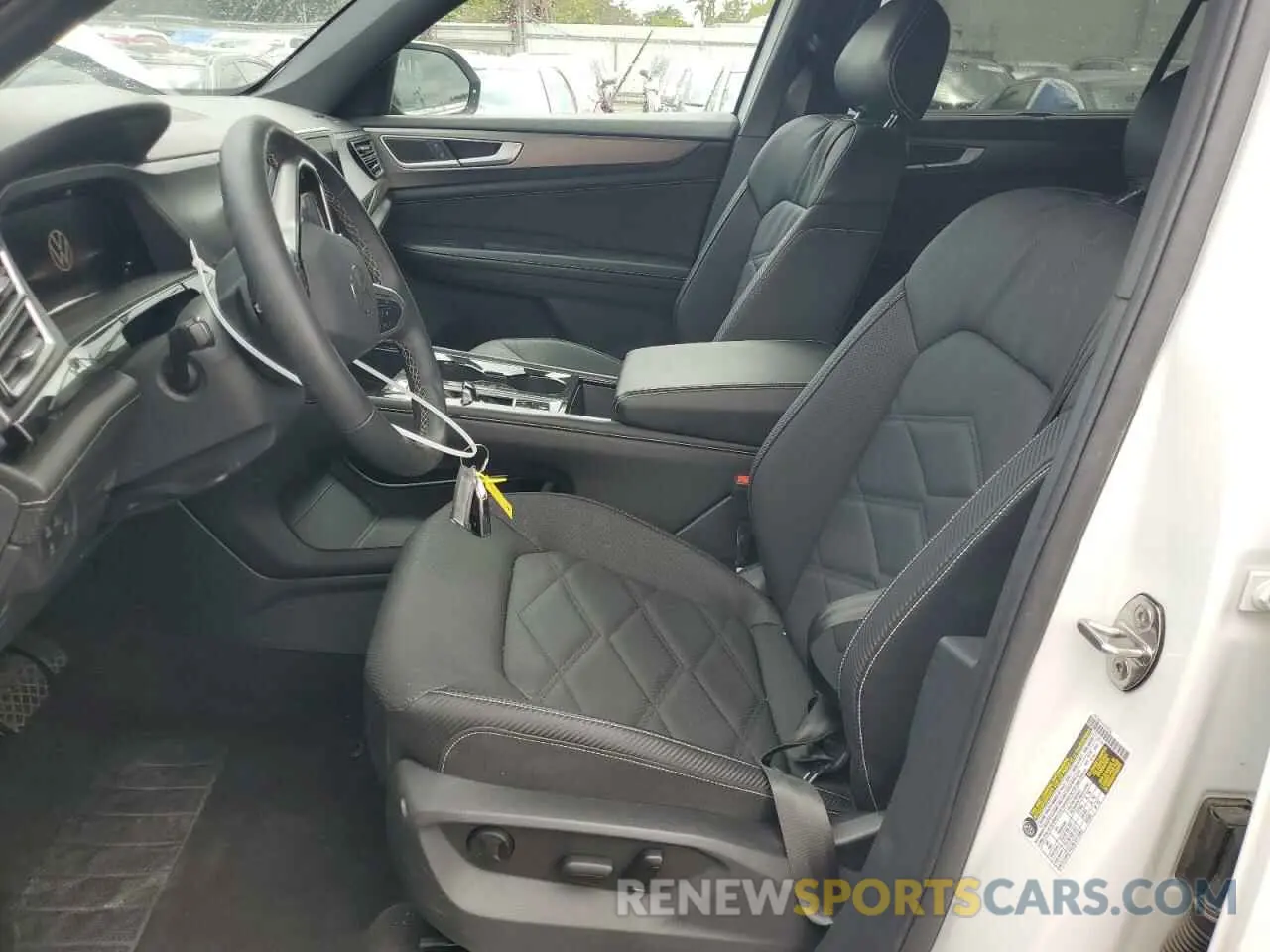 7 fotografías del automóvil dañado 1V2WE2CA4RC219534 VOLKSWAGEN ATLAS 2024