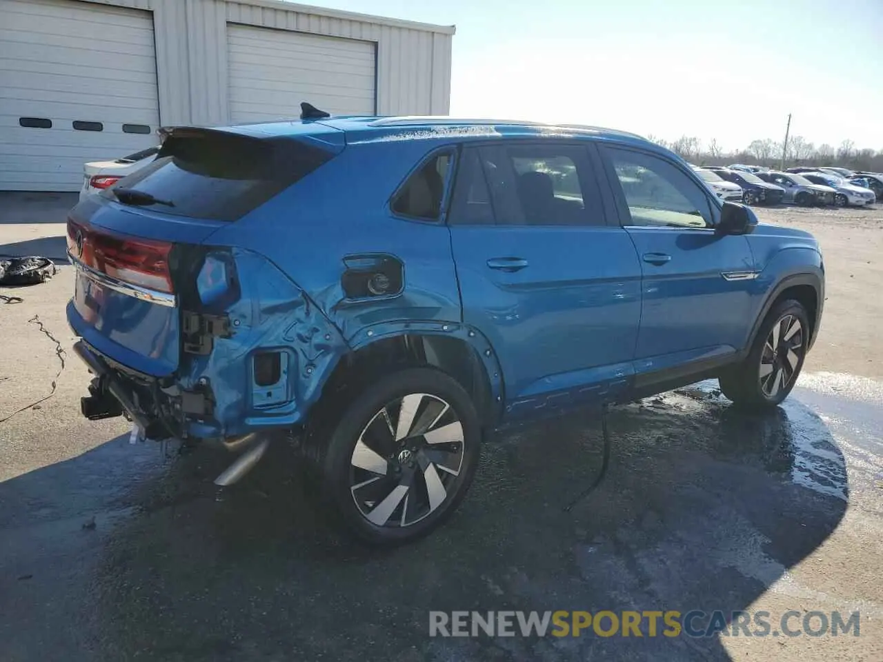 3 fotografías del automóvil dañado 1V2WE2CA8RC224686 VOLKSWAGEN ATLAS 2024