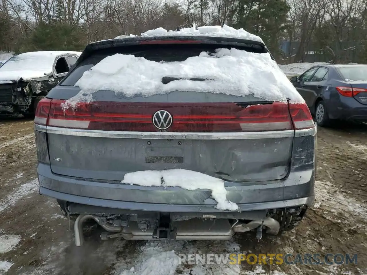 6 fotografías del automóvil dañado 1V2WE2CAXRC229436 VOLKSWAGEN ATLAS 2024