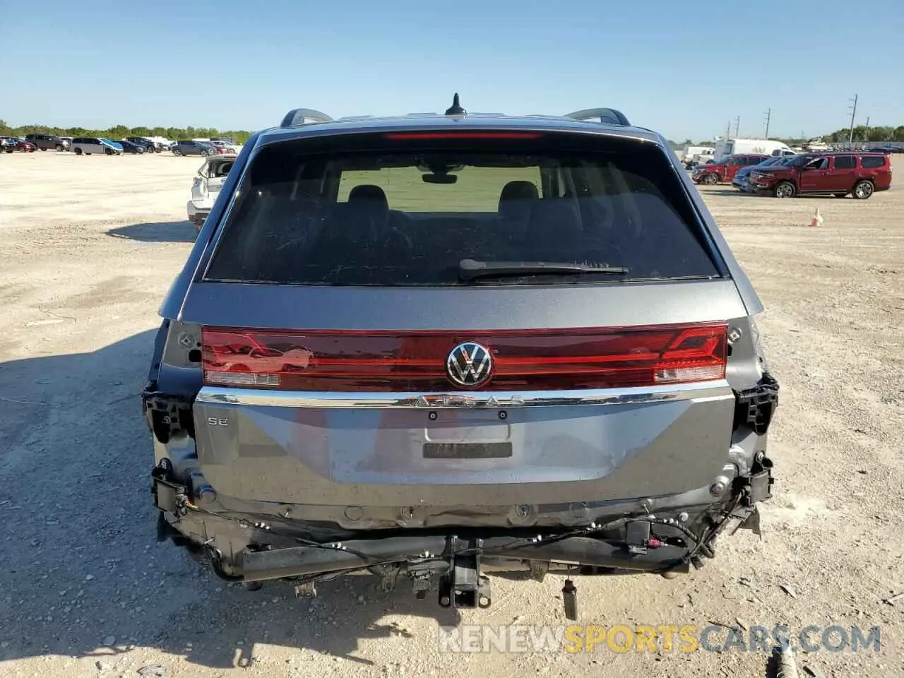 6 fotografías del automóvil dañado 1V2WR2CA1RC527247 VOLKSWAGEN ATLAS 2024