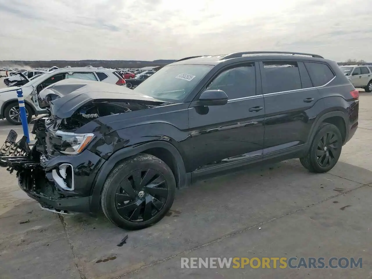 1 fotografías del automóvil dañado 1V2WR2CA2RC520906 VOLKSWAGEN ATLAS 2024
