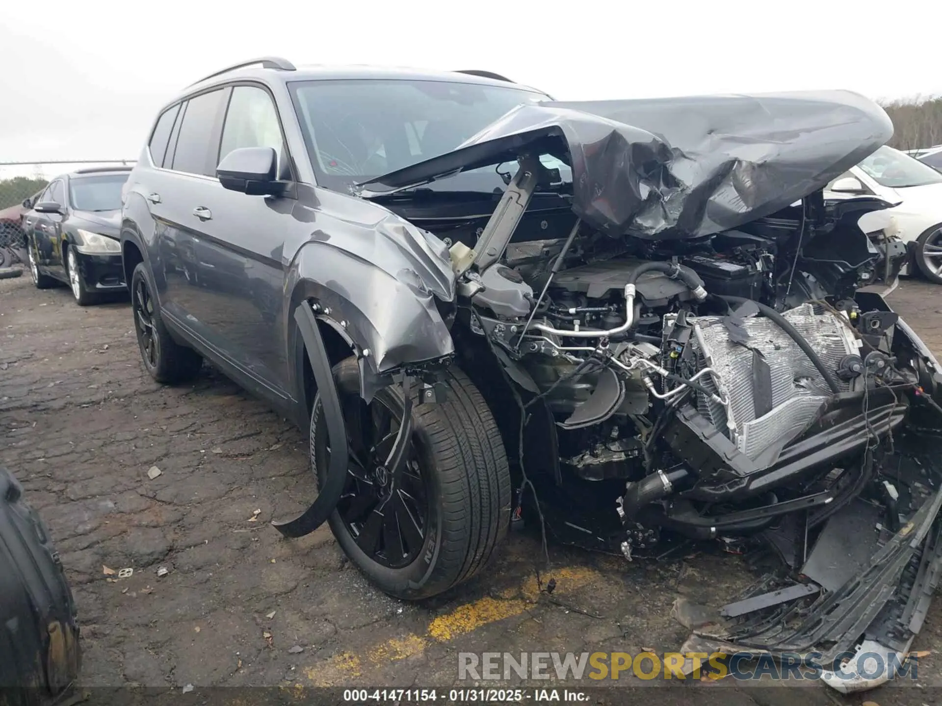 1 fotografías del automóvil dañado 1V2WR2CA2RC594326 VOLKSWAGEN ATLAS 2024