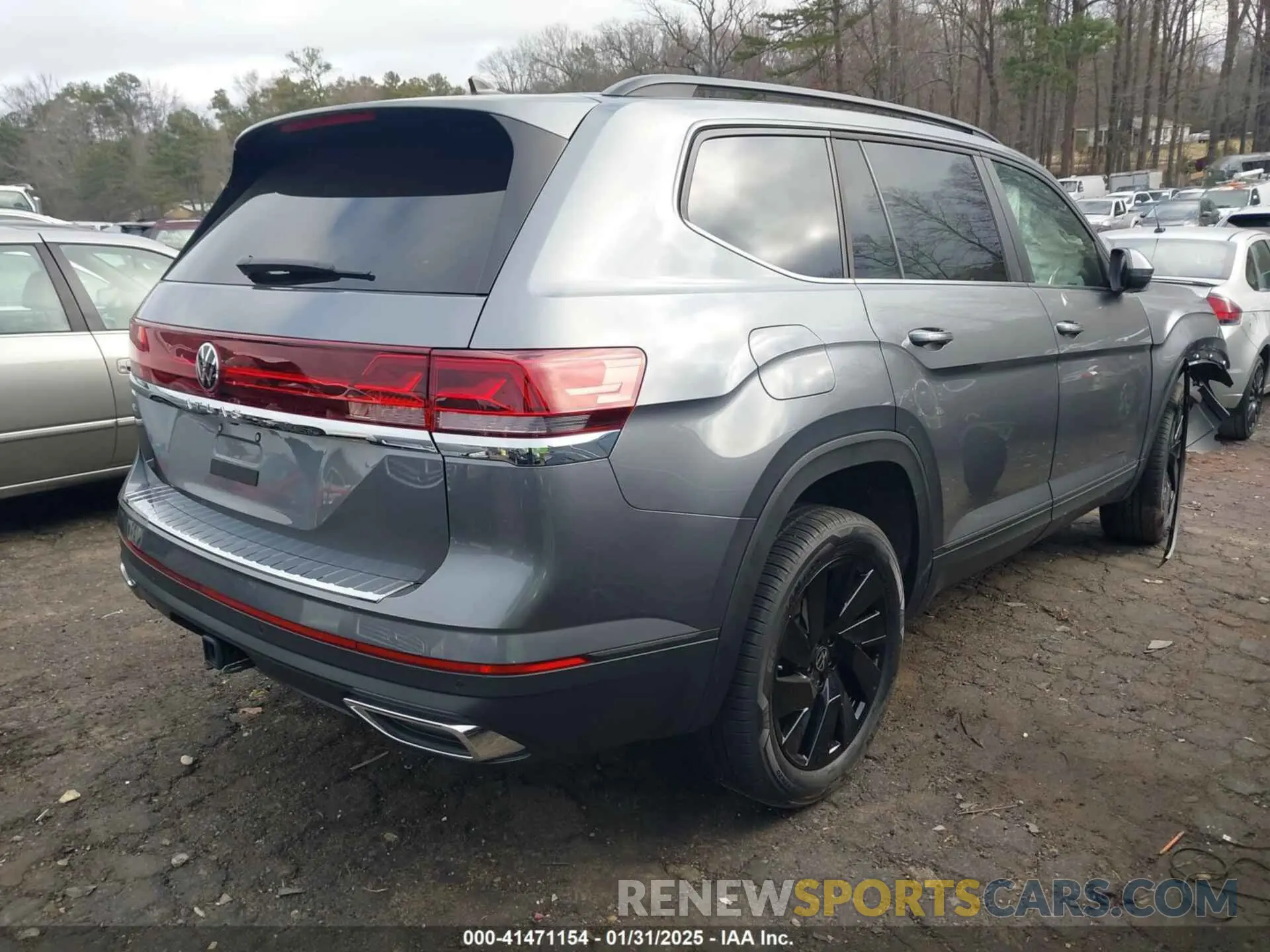 4 fotografías del automóvil dañado 1V2WR2CA2RC594326 VOLKSWAGEN ATLAS 2024