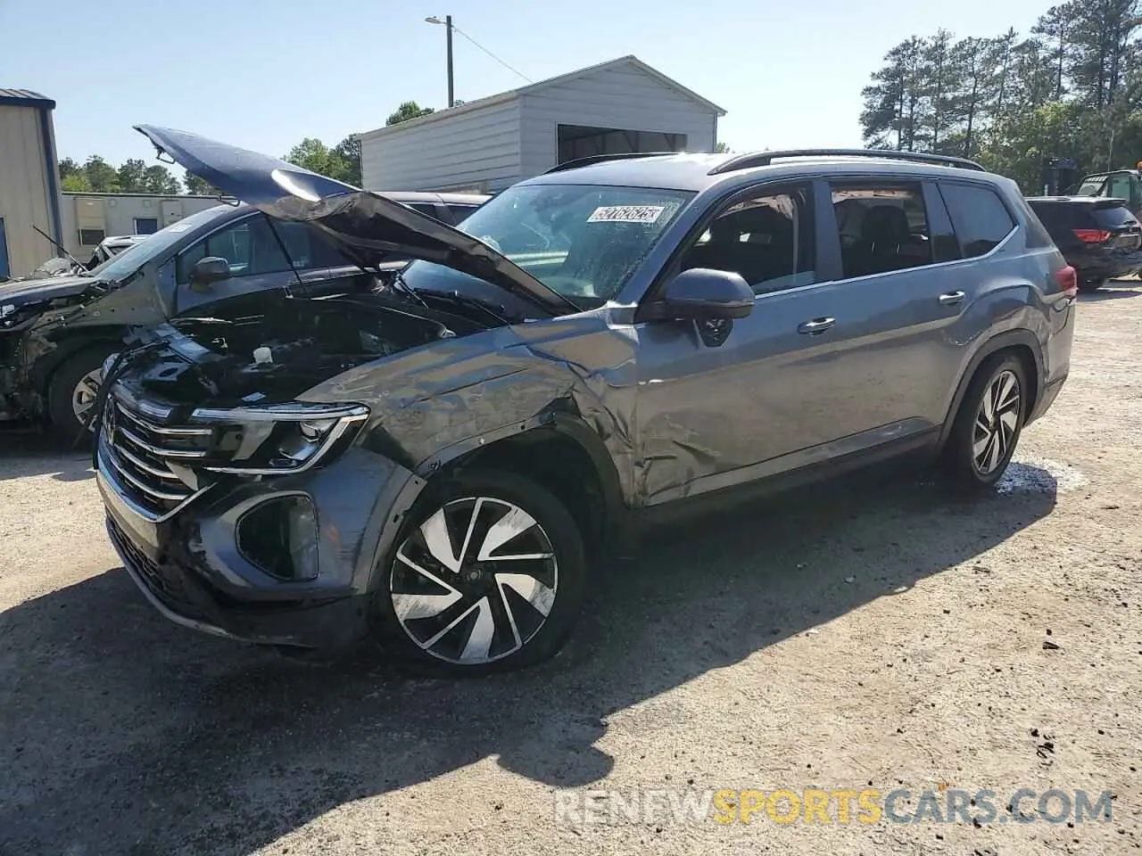 1 fotografías del automóvil dañado 1V2WR2CA3RC536421 VOLKSWAGEN ATLAS 2024