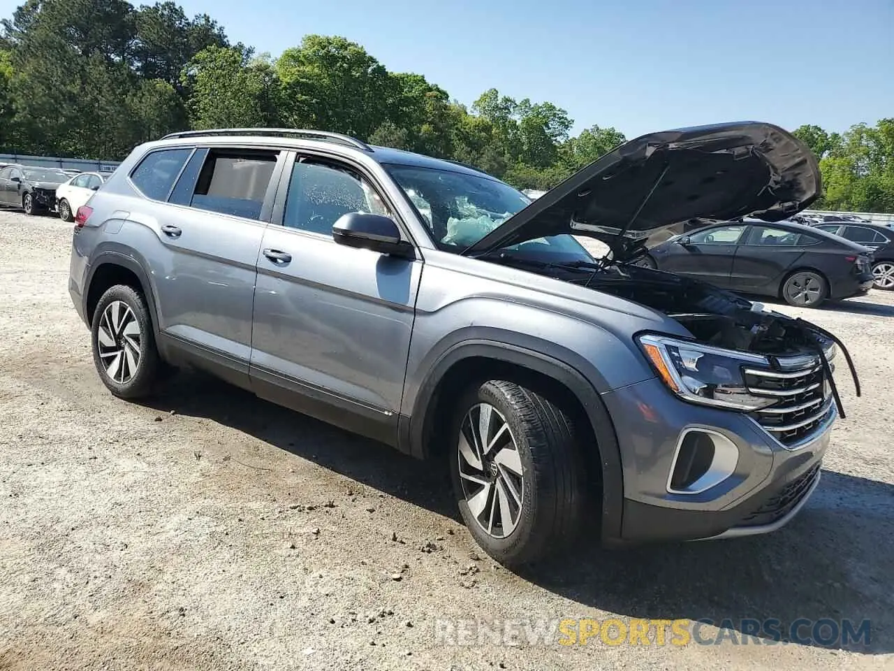 4 fotografías del automóvil dañado 1V2WR2CA3RC536421 VOLKSWAGEN ATLAS 2024