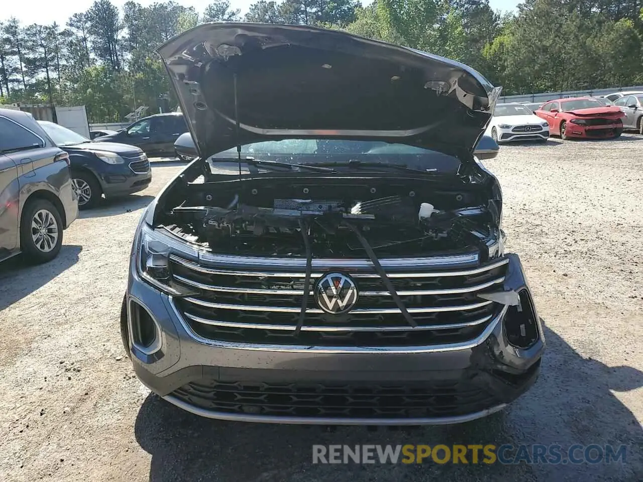 5 fotografías del automóvil dañado 1V2WR2CA3RC536421 VOLKSWAGEN ATLAS 2024