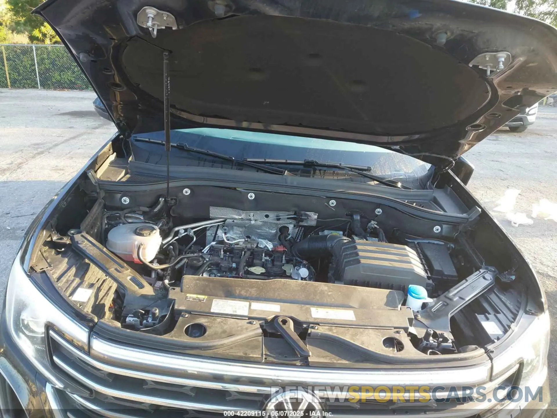 10 fotografías del automóvil dañado 1V2WR2CA3RC538136 VOLKSWAGEN ATLAS 2024
