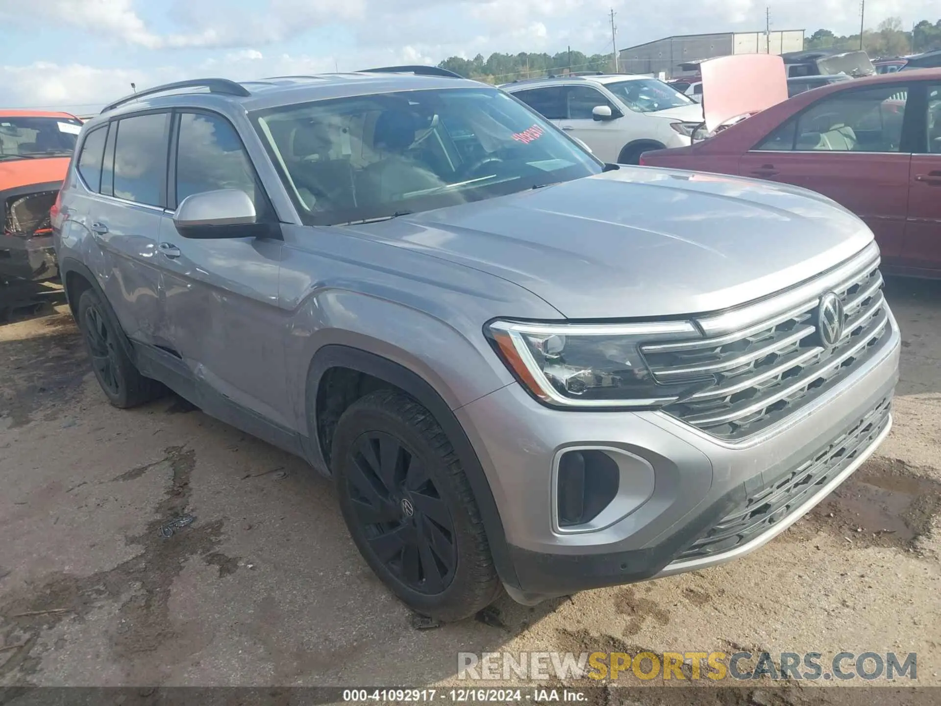 1 fotografías del automóvil dañado 1V2WR2CA5RC523976 VOLKSWAGEN ATLAS 2024