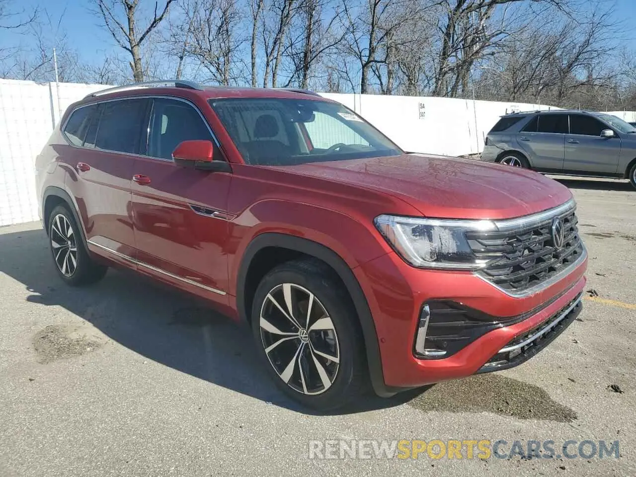 4 fotografías del automóvil dañado 1V2FR2CAXSC505883 VOLKSWAGEN ATLAS 2025