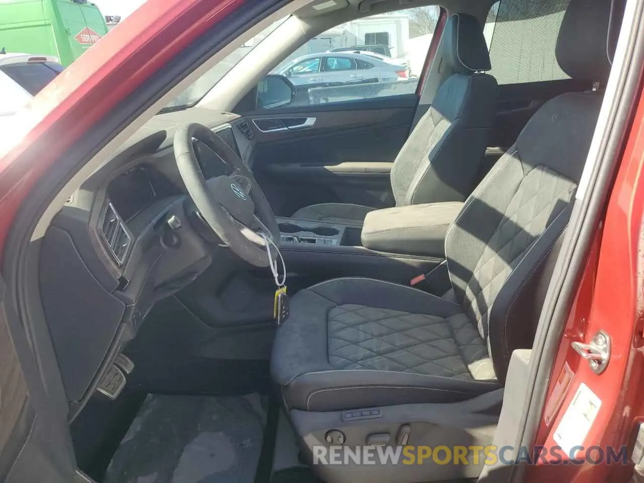 7 fotografías del automóvil dañado 1V2FR2CAXSC505883 VOLKSWAGEN ATLAS 2025