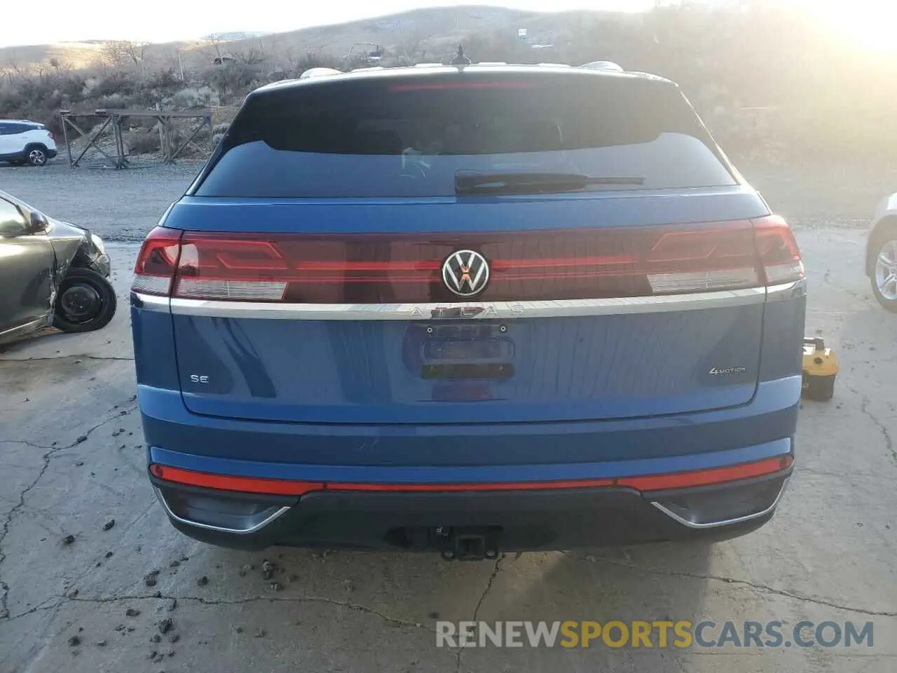 6 fotografías del automóvil dañado 1V2HE2CA6SC200594 VOLKSWAGEN ATLAS 2025