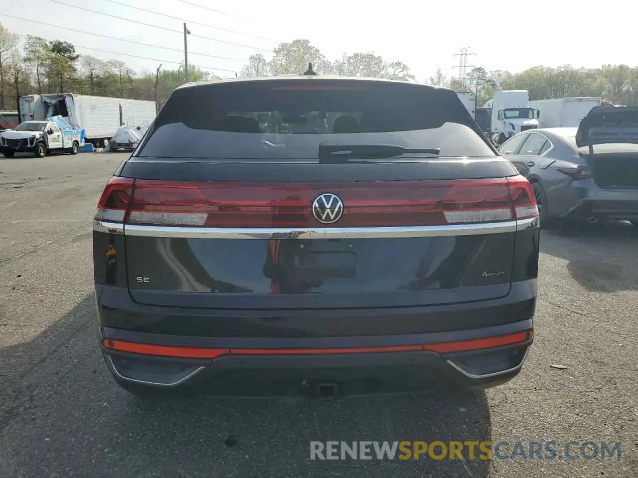 6 fotografías del automóvil dañado 1V2HE2CAXSC204650 VOLKSWAGEN ATLAS 2025
