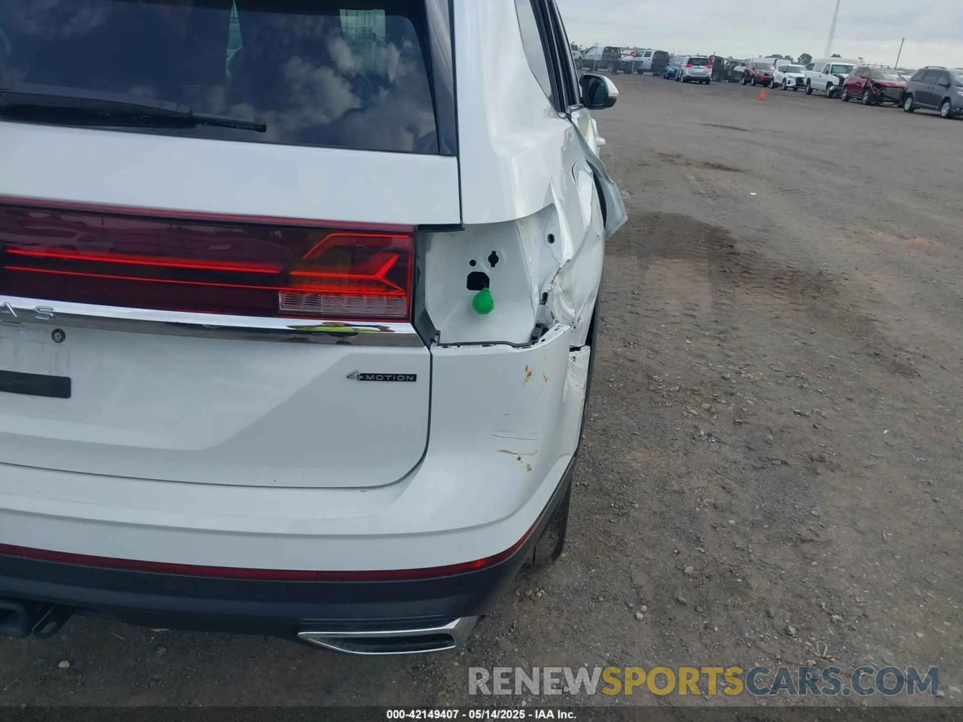 17 fotografías del automóvil dañado 1V2HR2CAXSC505813 VOLKSWAGEN ATLAS 2025